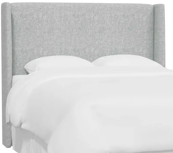 Kelly Wingback Headboard, Textured Linen