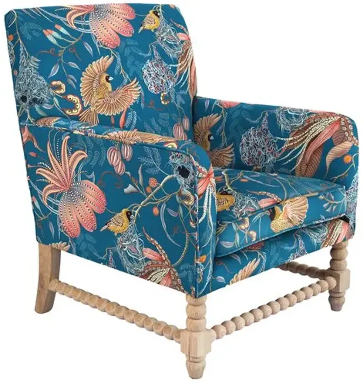 Lucky Bean Thanda Nests Chair - Ngala Trading Co. - Blue