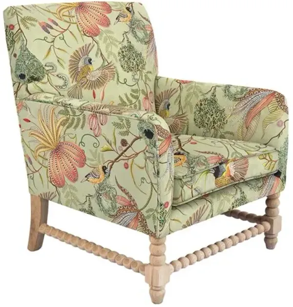 Lucky Bean Thanda Nests Chair - Linen - Ngala Trading Co. - Green