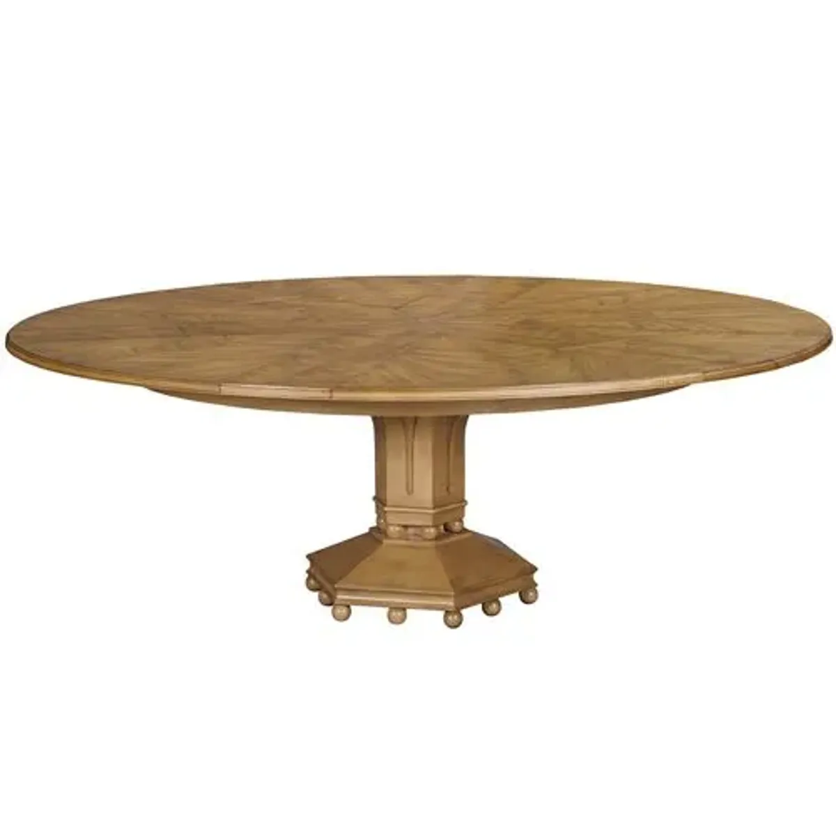 Tulip Extension Dining Table - Almond