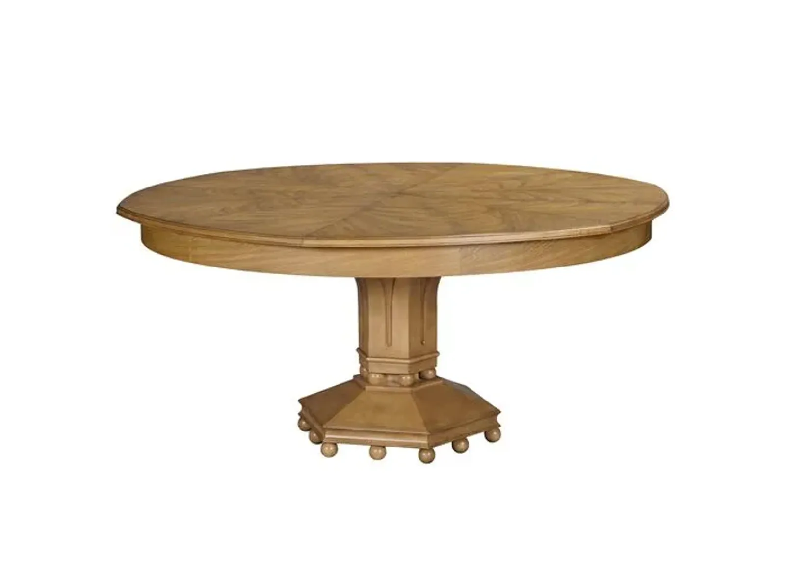 Tulip Extension Dining Table - Almond