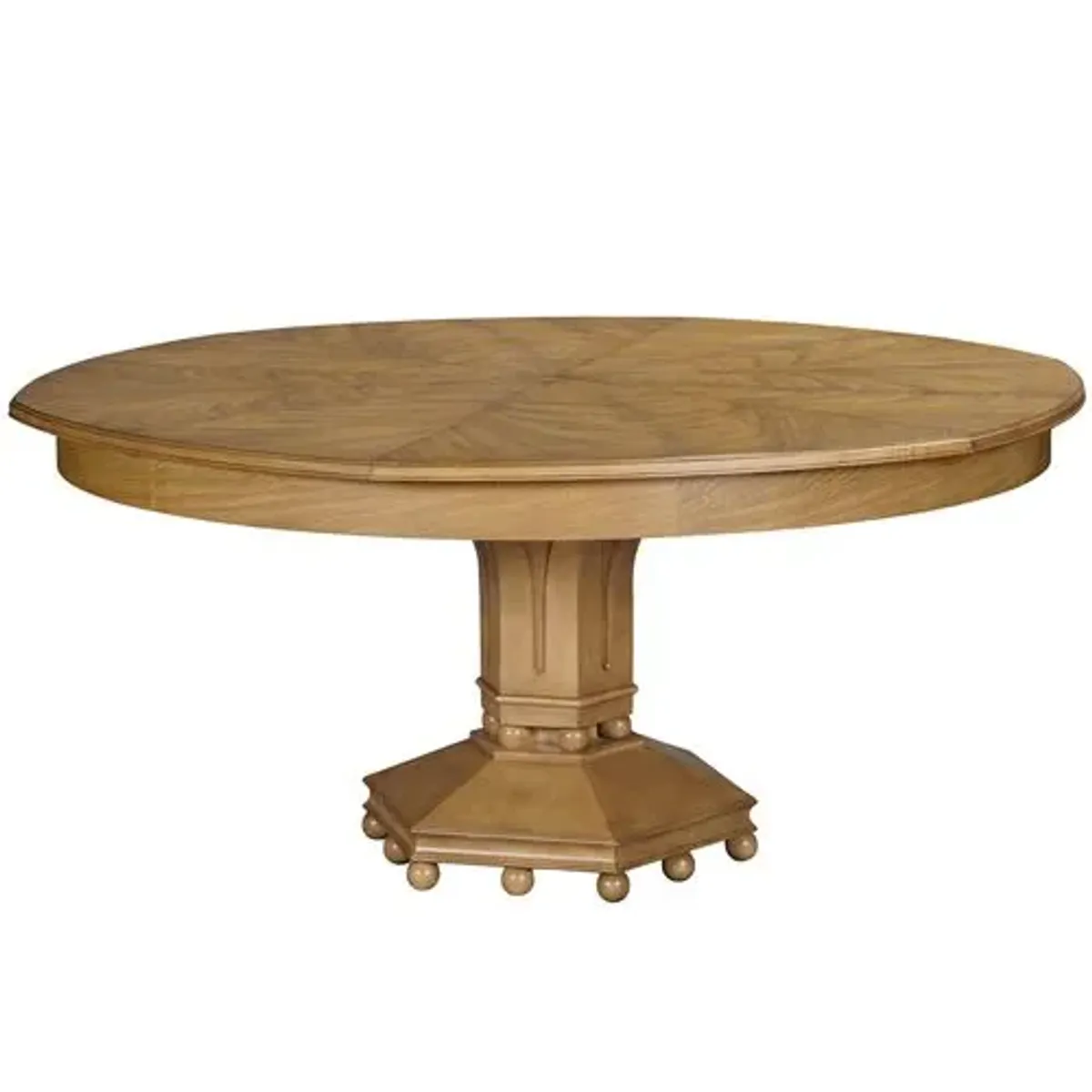 Tulip Extension Dining Table - Almond