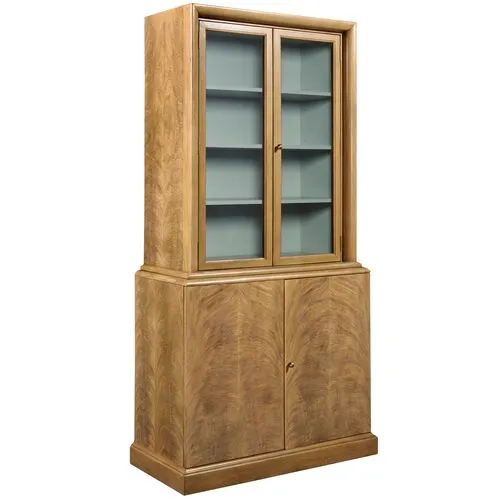 Cole Tall Cabinet - Almond - Brown