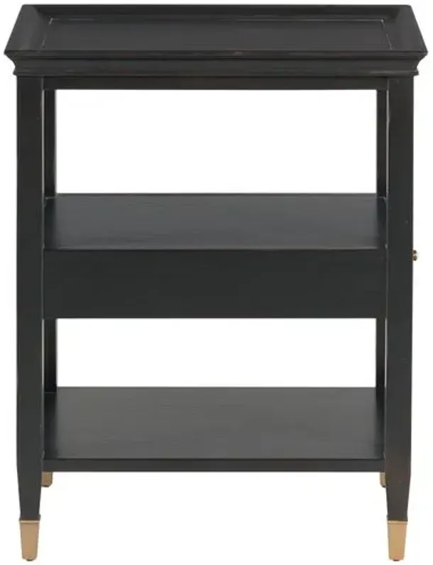 Speedwell Nightstand - Black