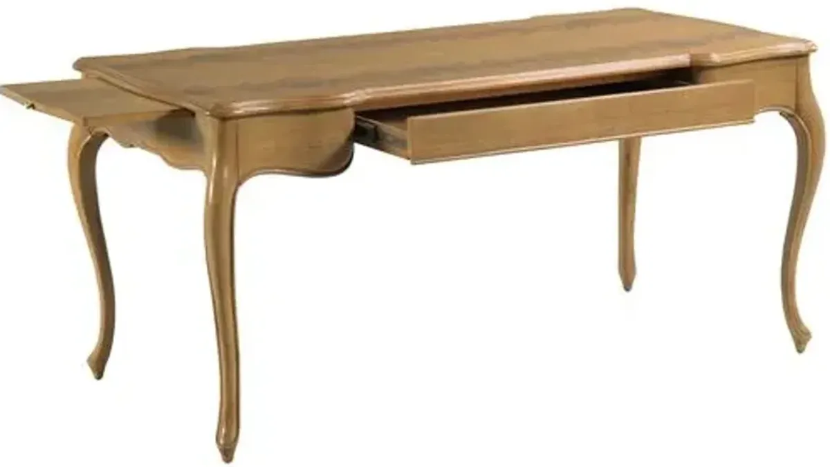 Louise Desk - Almond - Brown