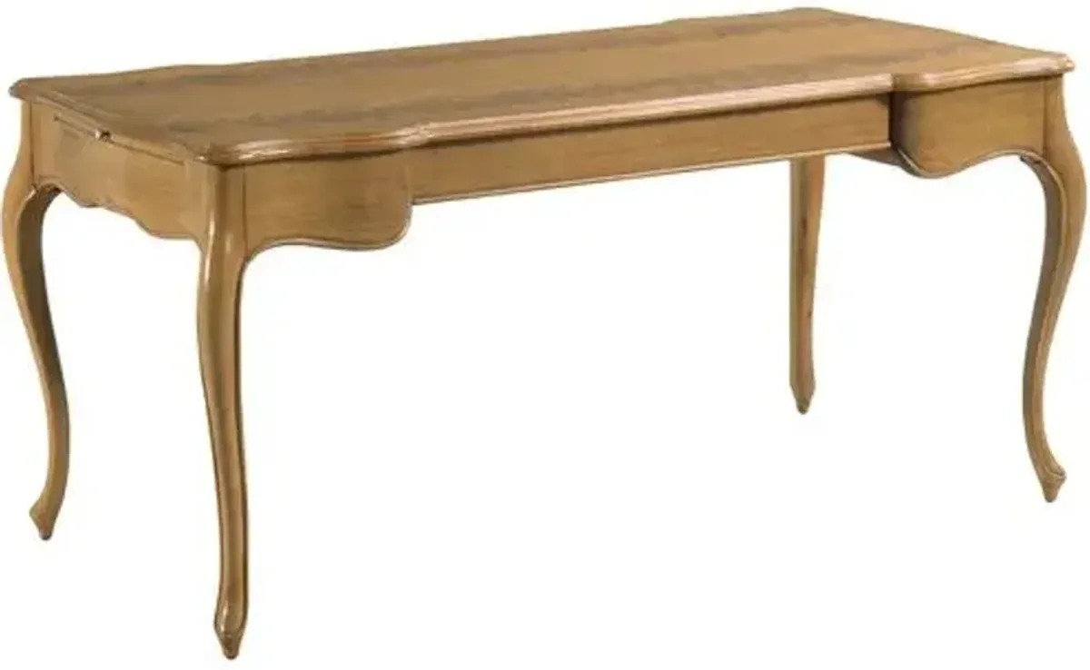 Louise Desk - Almond - Brown