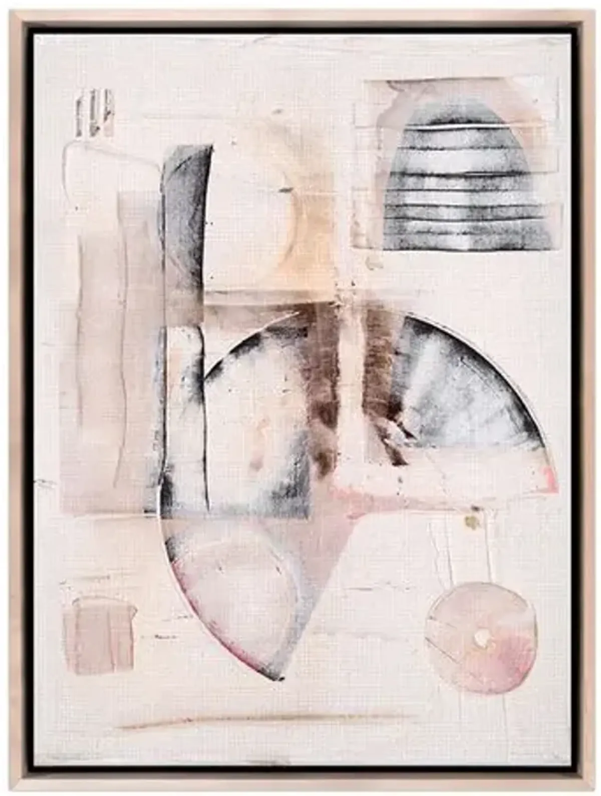 Pacmoon by Black Bird Art Co Painting - Brown