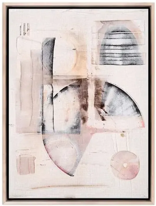 Pacmoon by Black Bird Art Co Painting - Brown