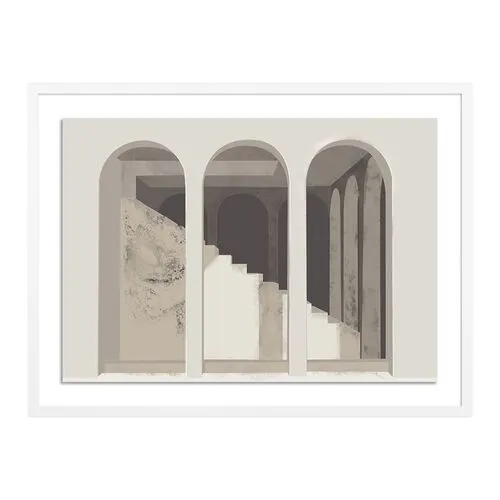 Coup d'Esprit Ltd - Surrealism Dreamscapes Hallway 2 - White