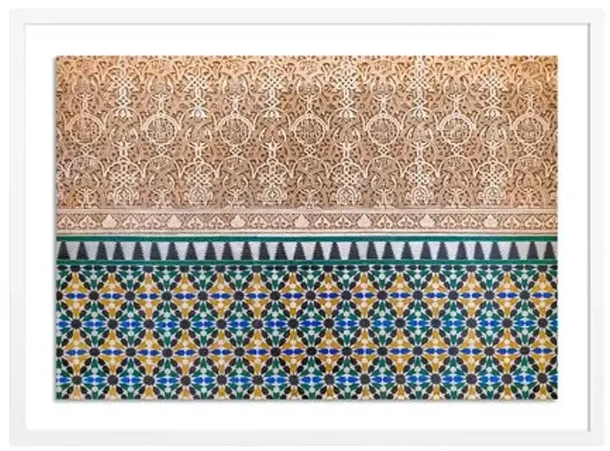 Richard Silver - Alhambra Tiles - White