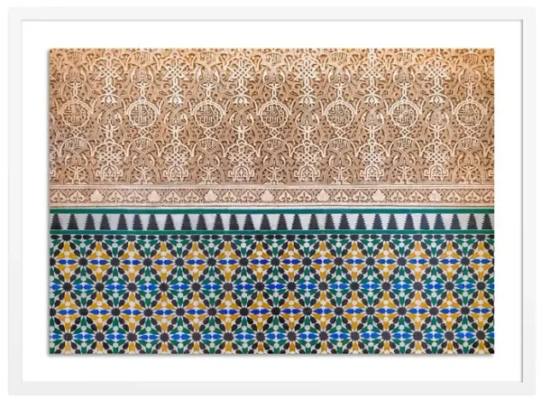 Richard Silver, Alhambra Tiles Photograph