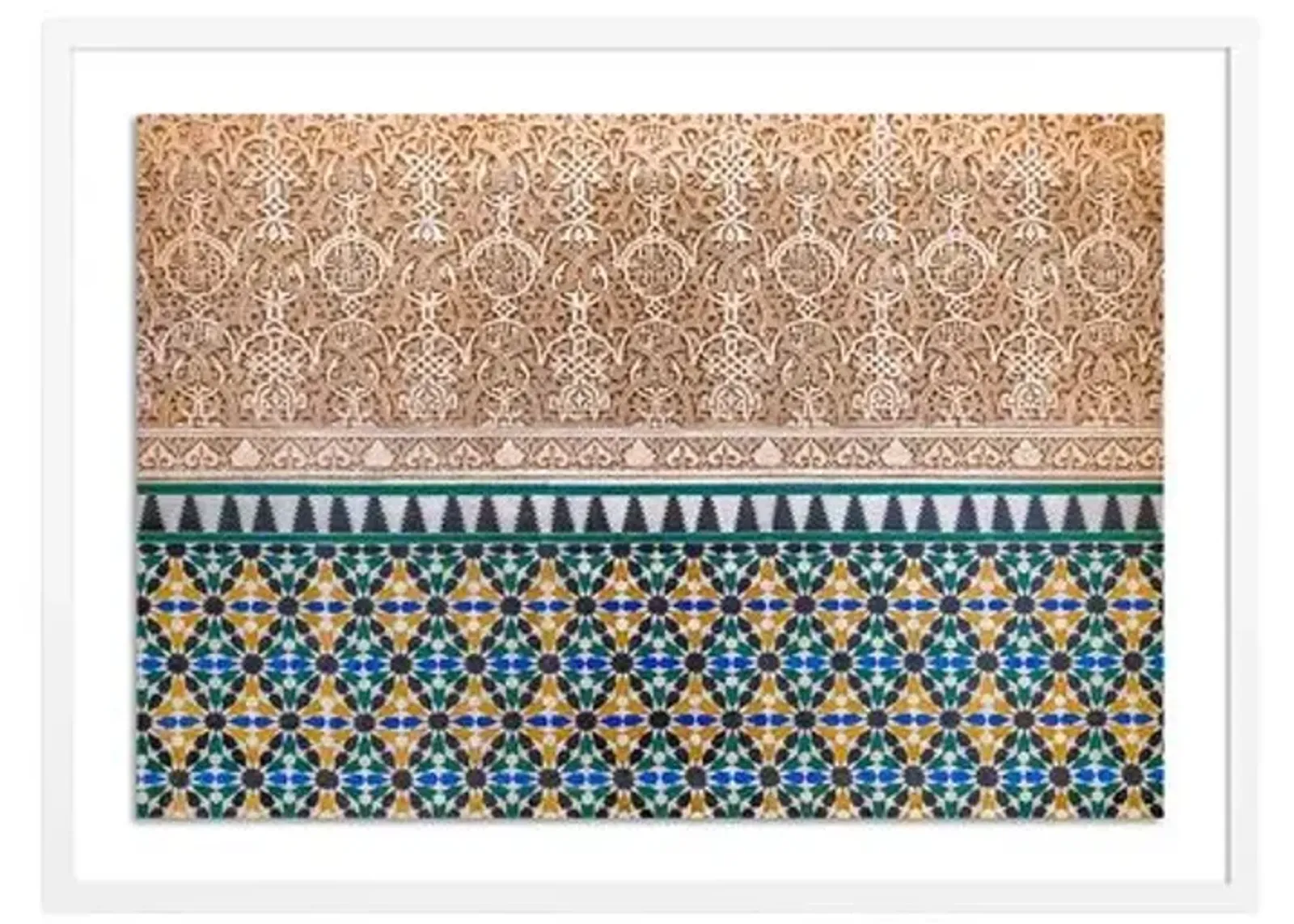 Richard Silver - Alhambra Tiles - White