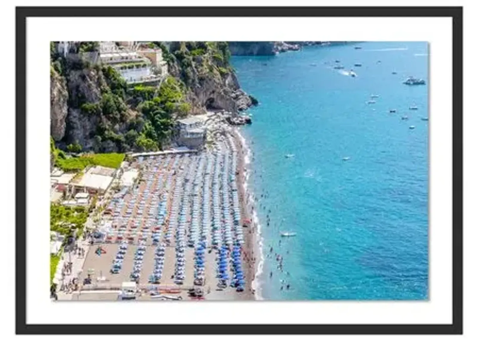 Richard Silver - Amalfi Coast Beaches - Black