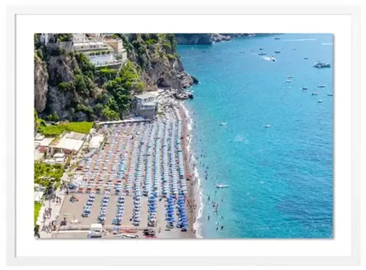 Richard Silver - Amalfi Coast Beaches - White