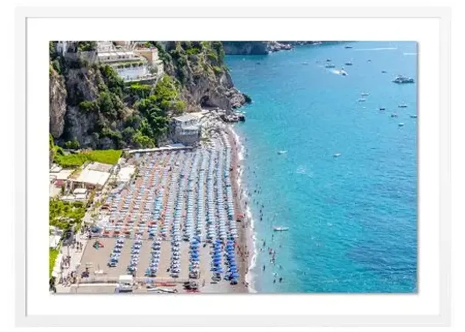 Richard Silver - Amalfi Coast Beaches - White