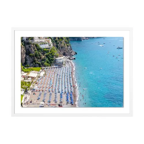 Richard Silver - Amalfi Coast Beaches - White