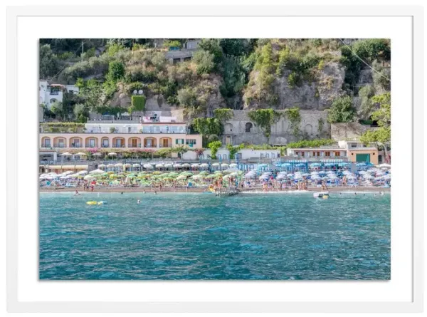 Richard Silver, Amalfi Italy Beachfront Photograph