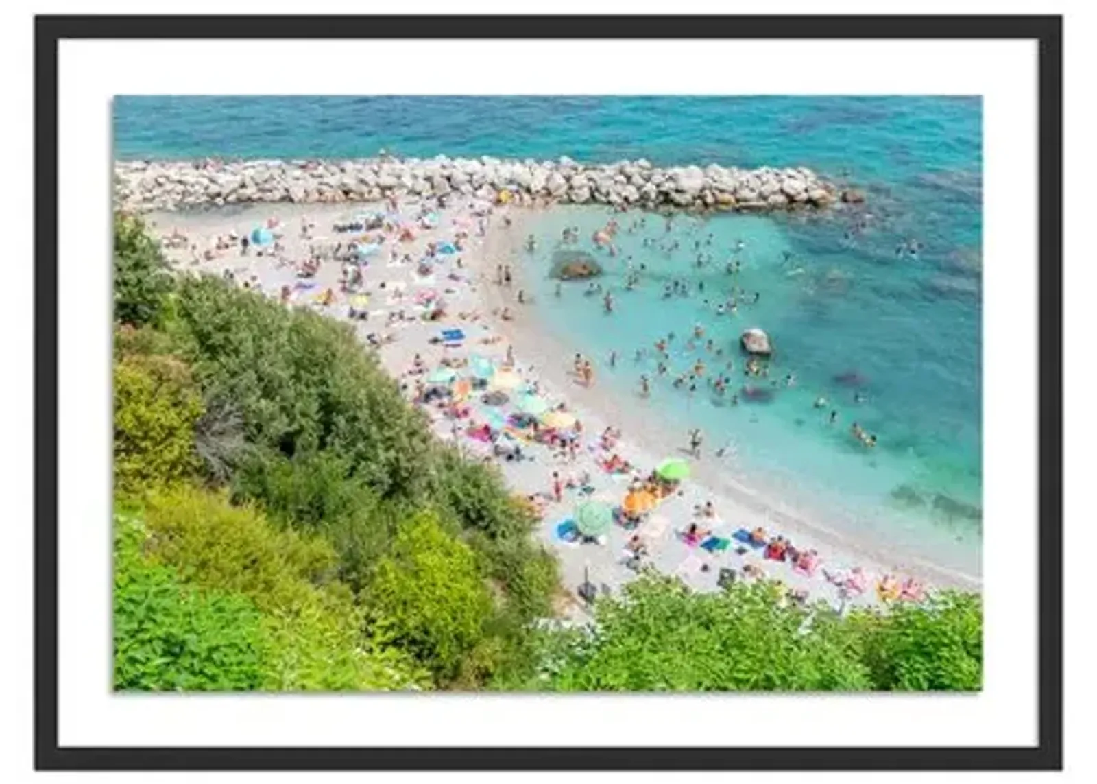 Richard Silver - Capri Italy Beaches - Black