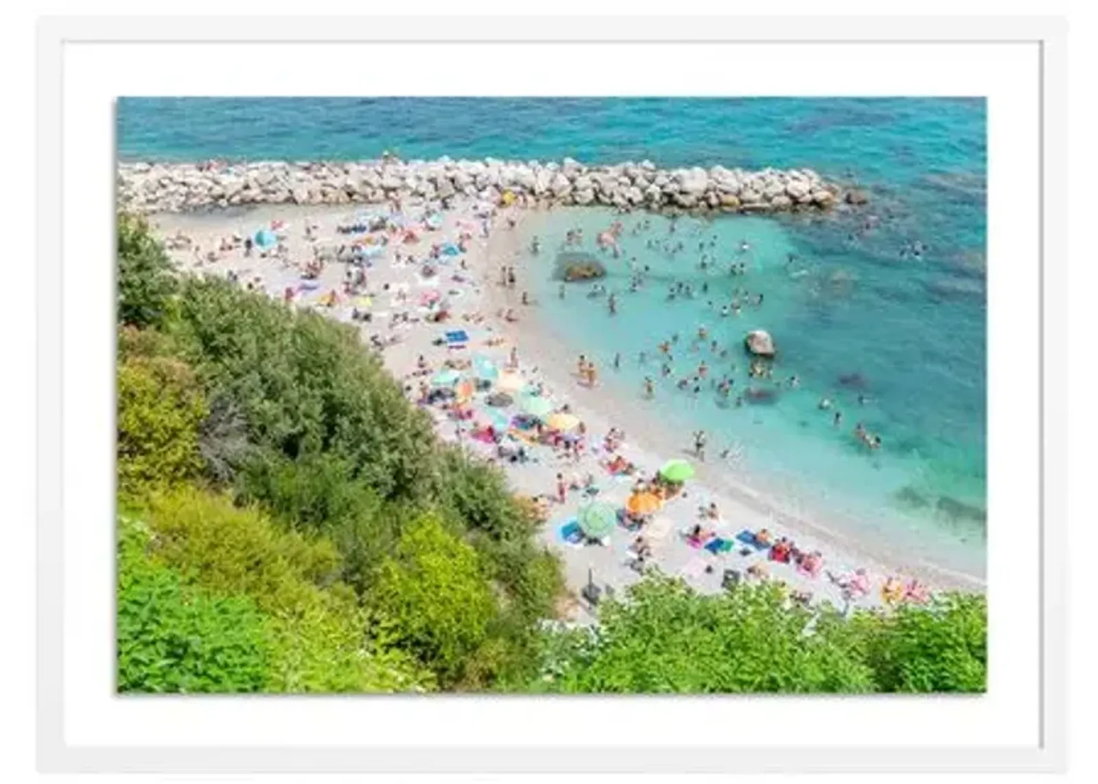 Richard Silver - Capri Italy Beaches - White