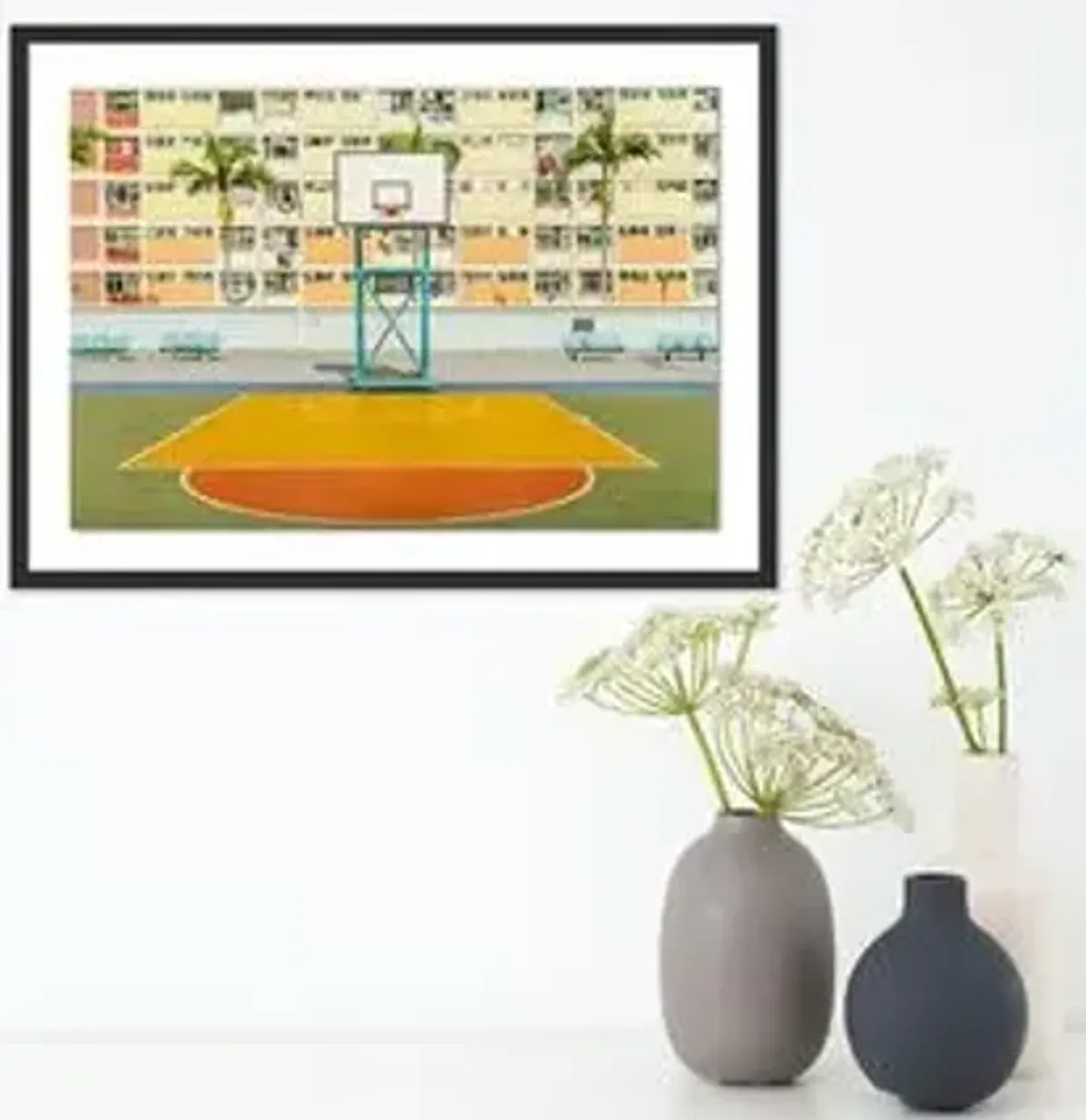 Richard Silver - Choi Hung Estates Basketball Court - Black