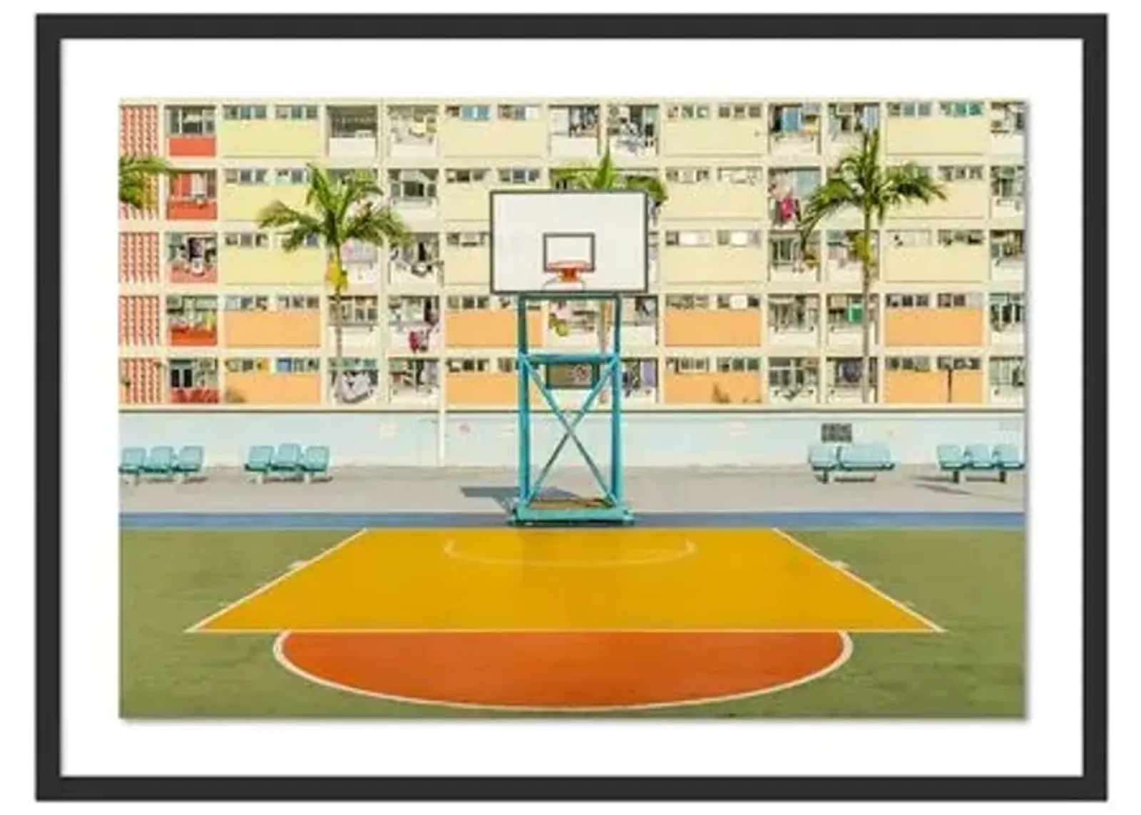 Richard Silver - Choi Hung Estates Basketball Court - Black