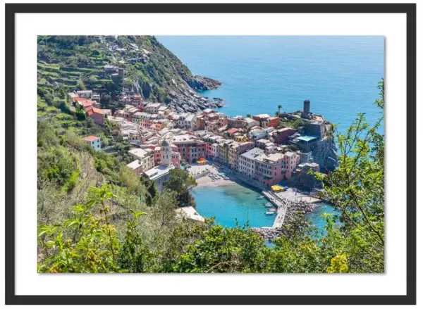 Richard Silver, Cinque Terre Waterfront Photograph