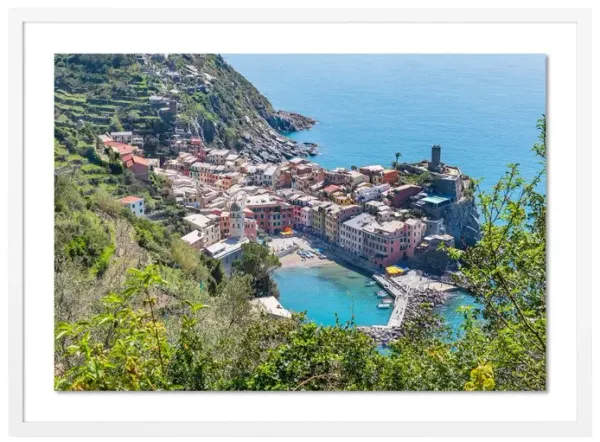 Richard Silver, Cinque Terre Waterfront Photograph