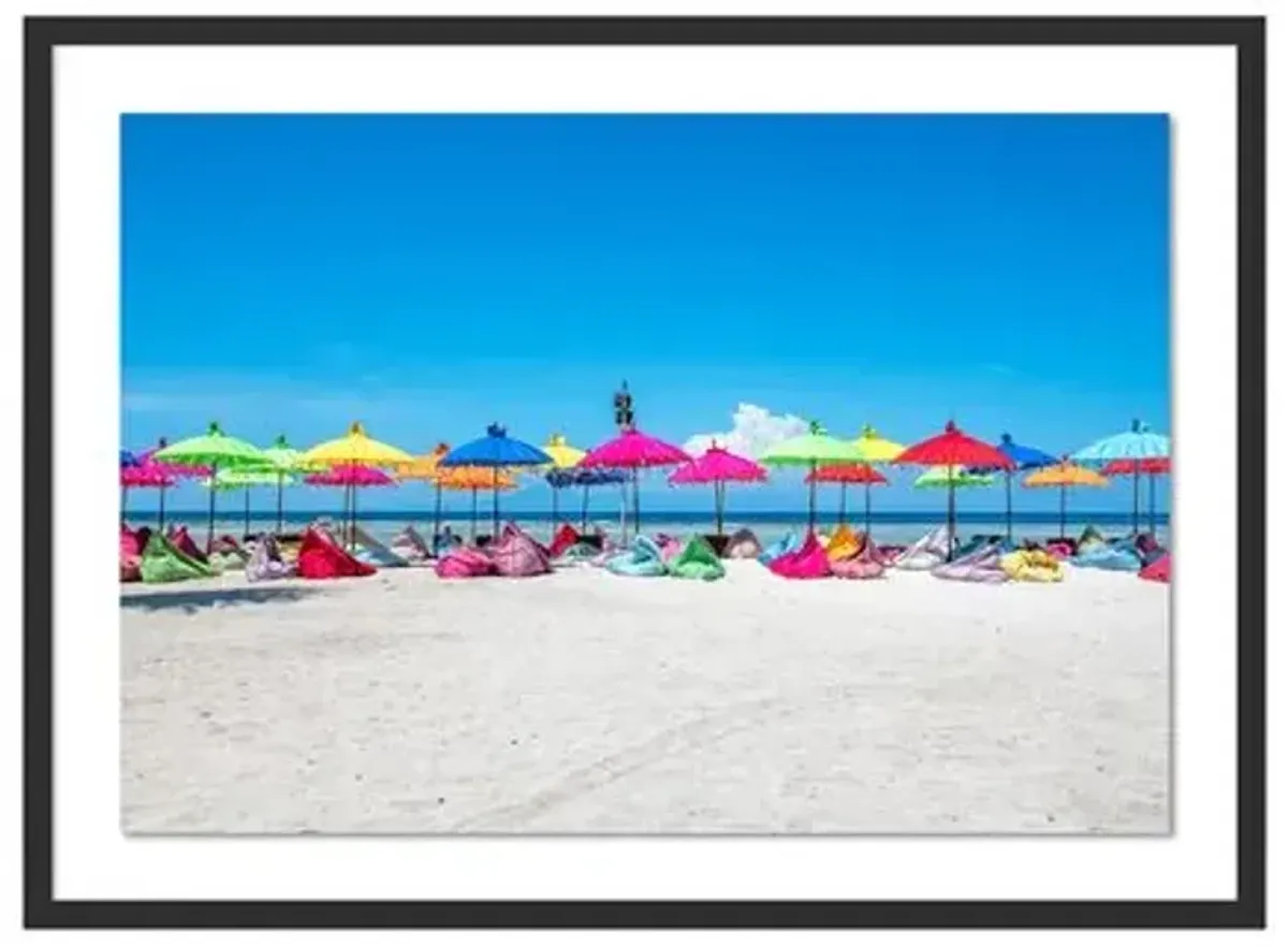 Richard Silver - Gili Isles Beach Umbrellas - Black