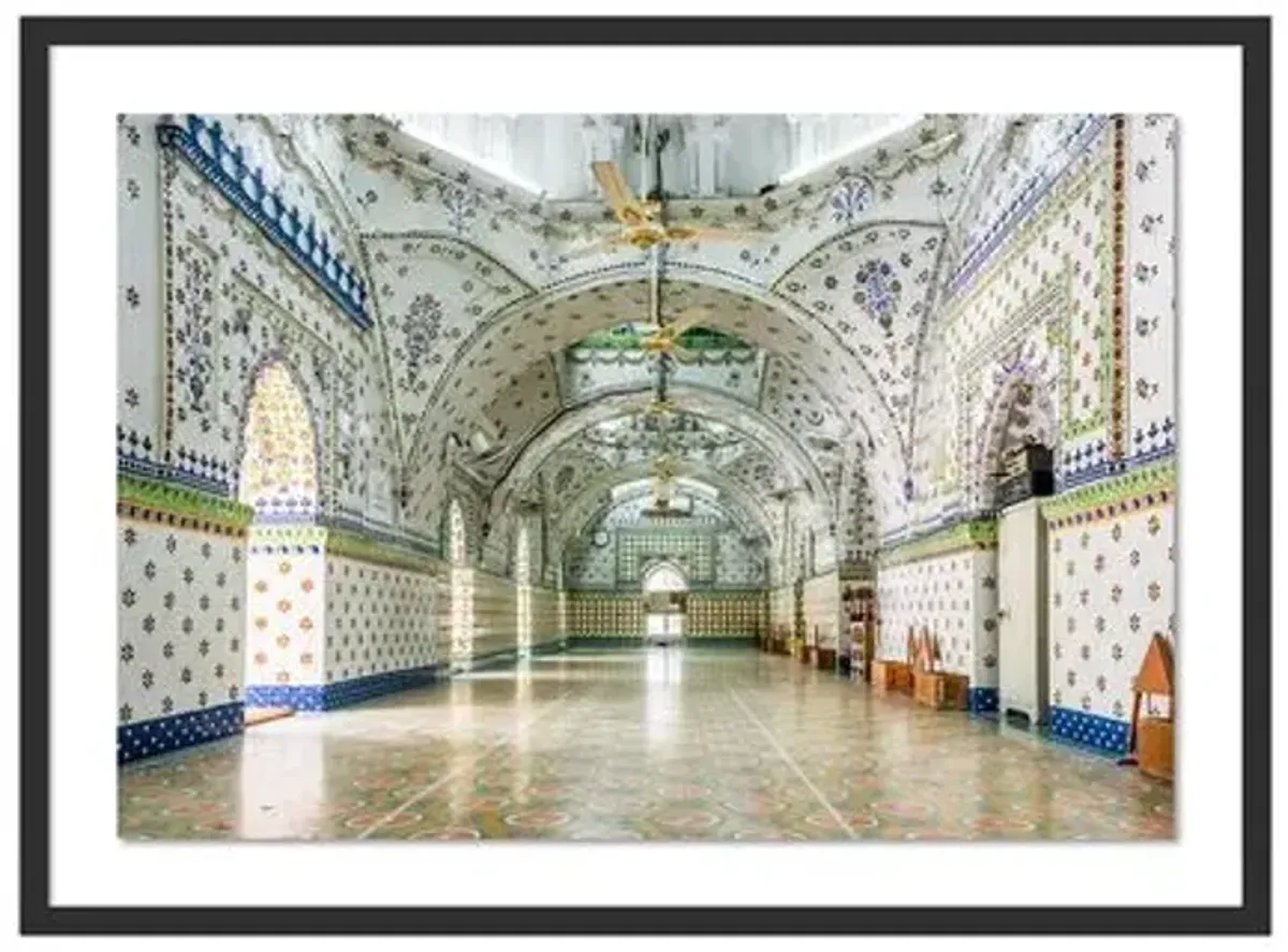 Richard Silver - Goaldi Mosque Dhaka Photograph - Black