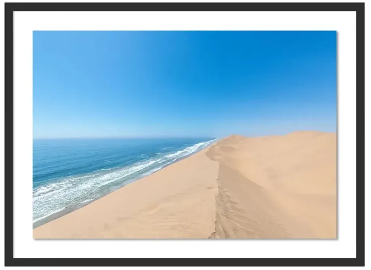 Richard Silver, Namibia Dunes and Ocean Photograph