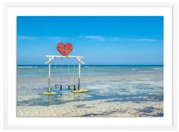Richard Silver - Window Bar Bali Photograph - White
