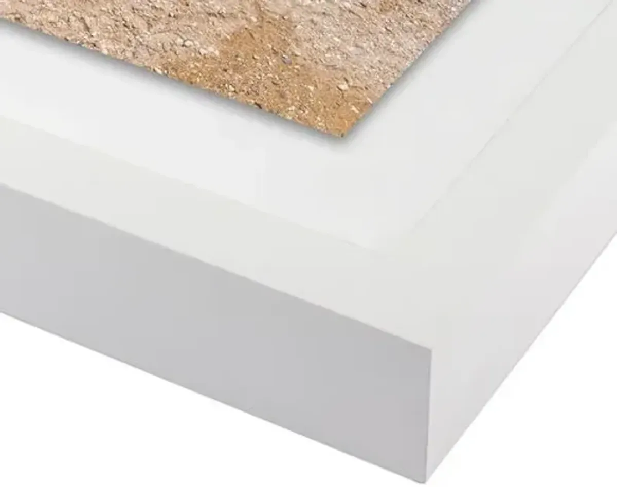 Richard Silver - Overview Taormina Beach Photograph - White