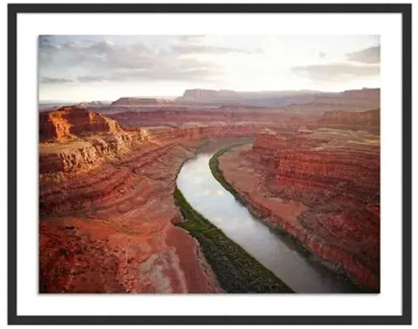 Bryce Duffy - Colorado River Utah Photograph - Black