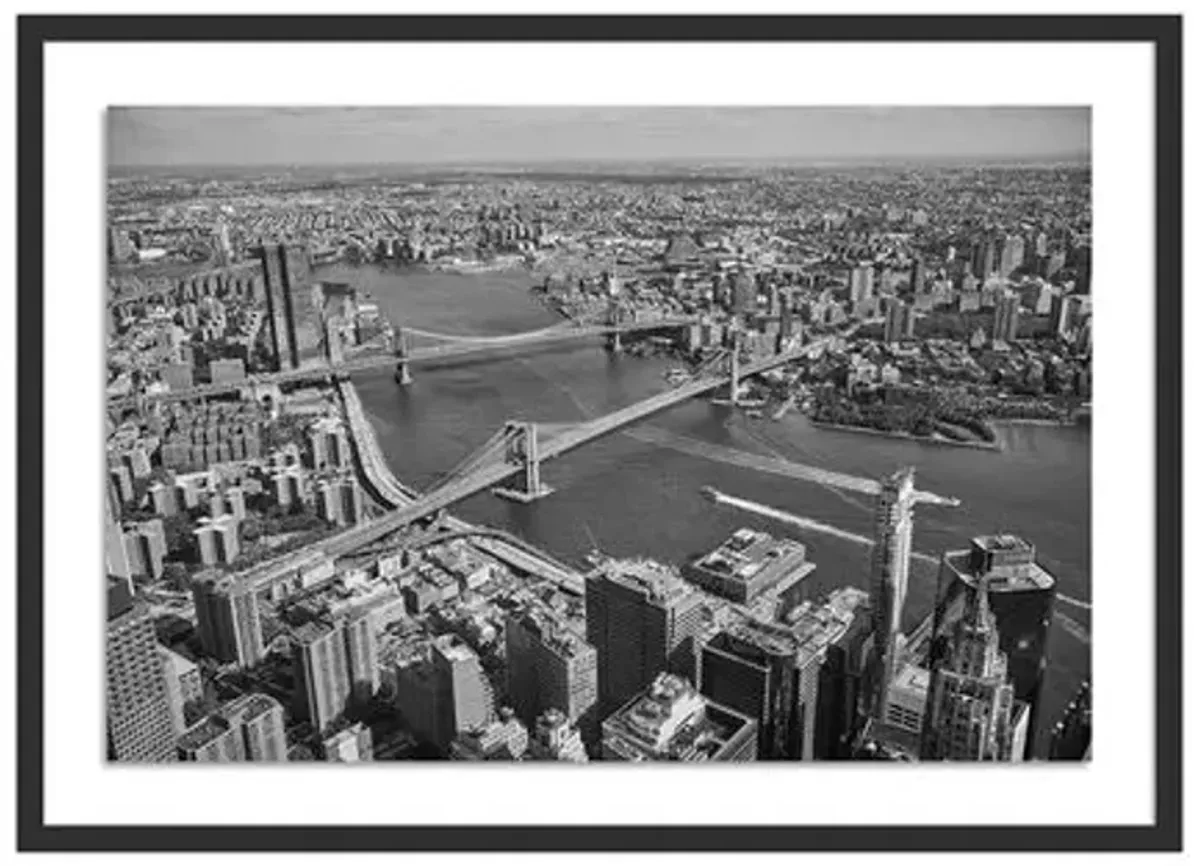 Bryce Duffy - New York Bridges II - Black