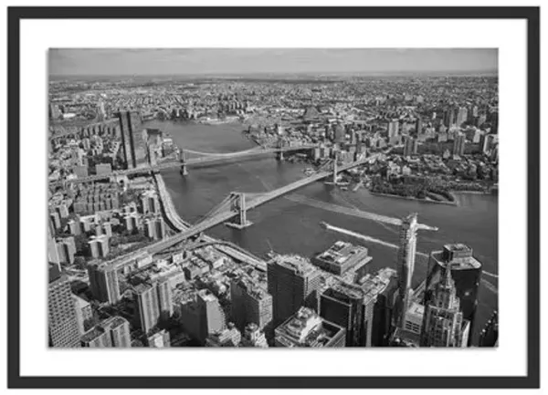 Bryce Duffy - New York Bridges II Photograph - Black