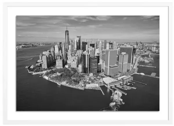 Bryce Duffy - The Battery Photograph - White