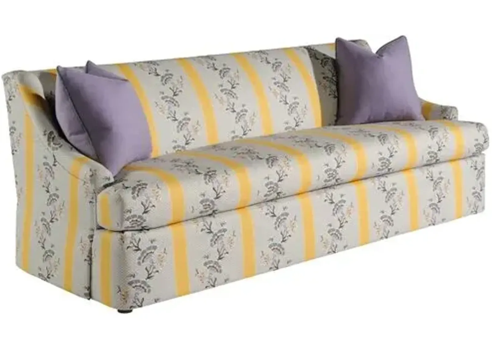 Burke Sofa - Josephine Stripe Marigold