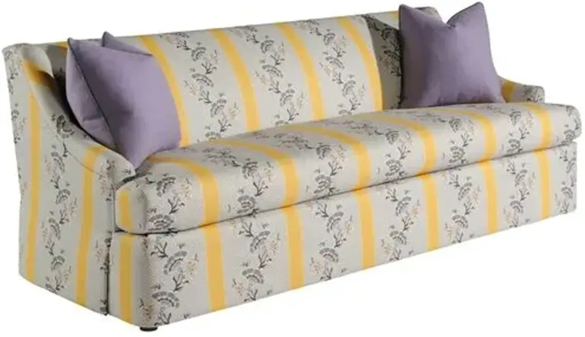 Burke Sofa - Josephine Stripe Marigold