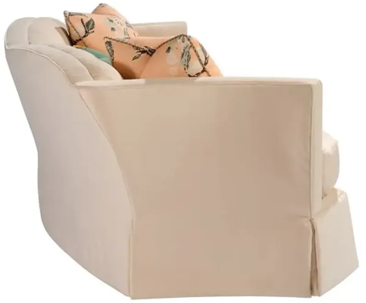 Coves Mini Sofa - Opal Muslin/Twig