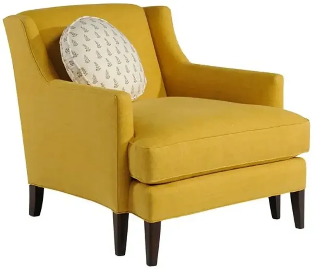 Blades Chair - Cassidy Yolk - Yellow