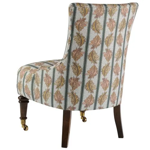 Mindy Accent Chair - Plucky Dawn - Yellow, Comfortable, Durable