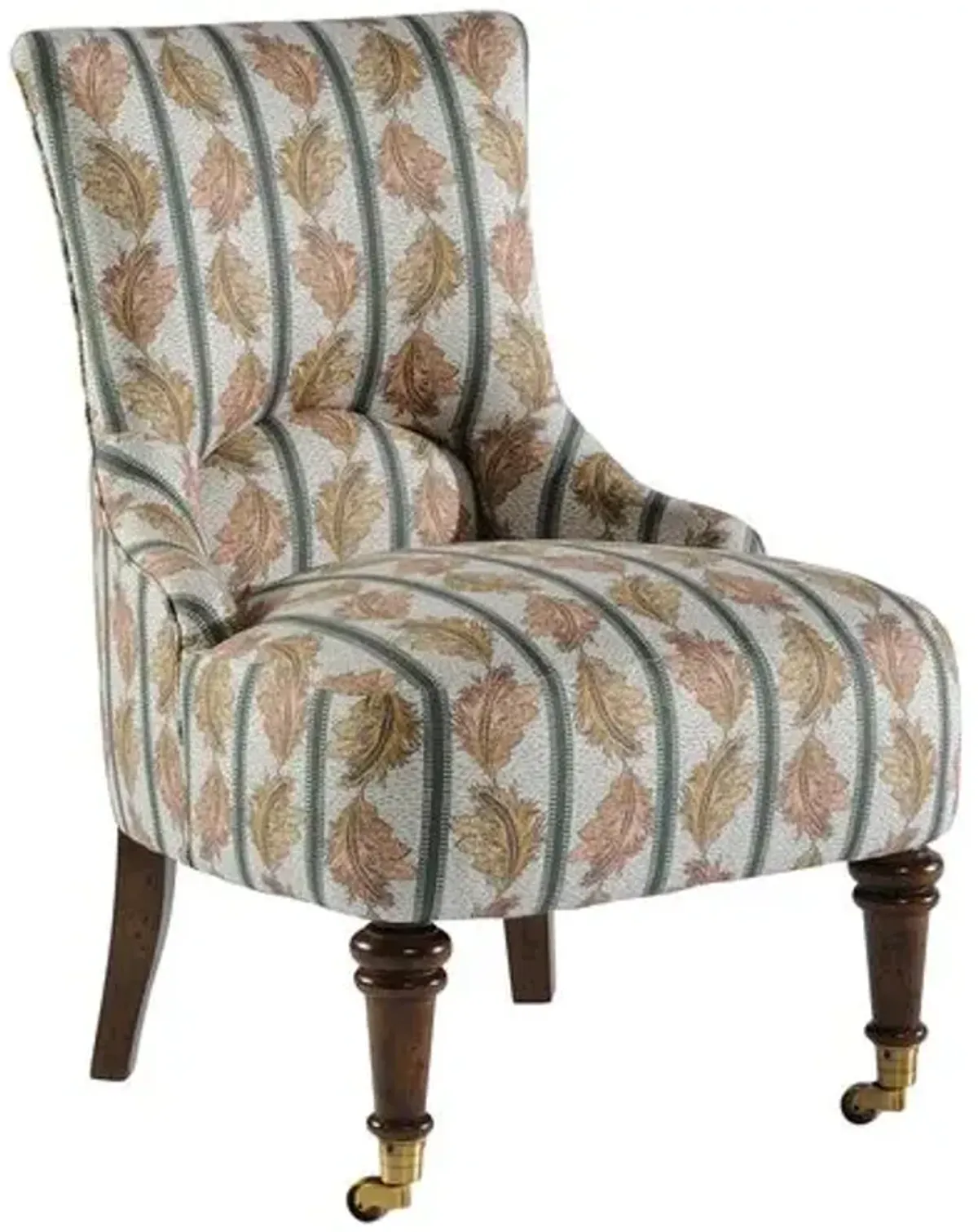 Mindy Accent Chair - Plucky Dawn - Yellow, Comfortable, Durable