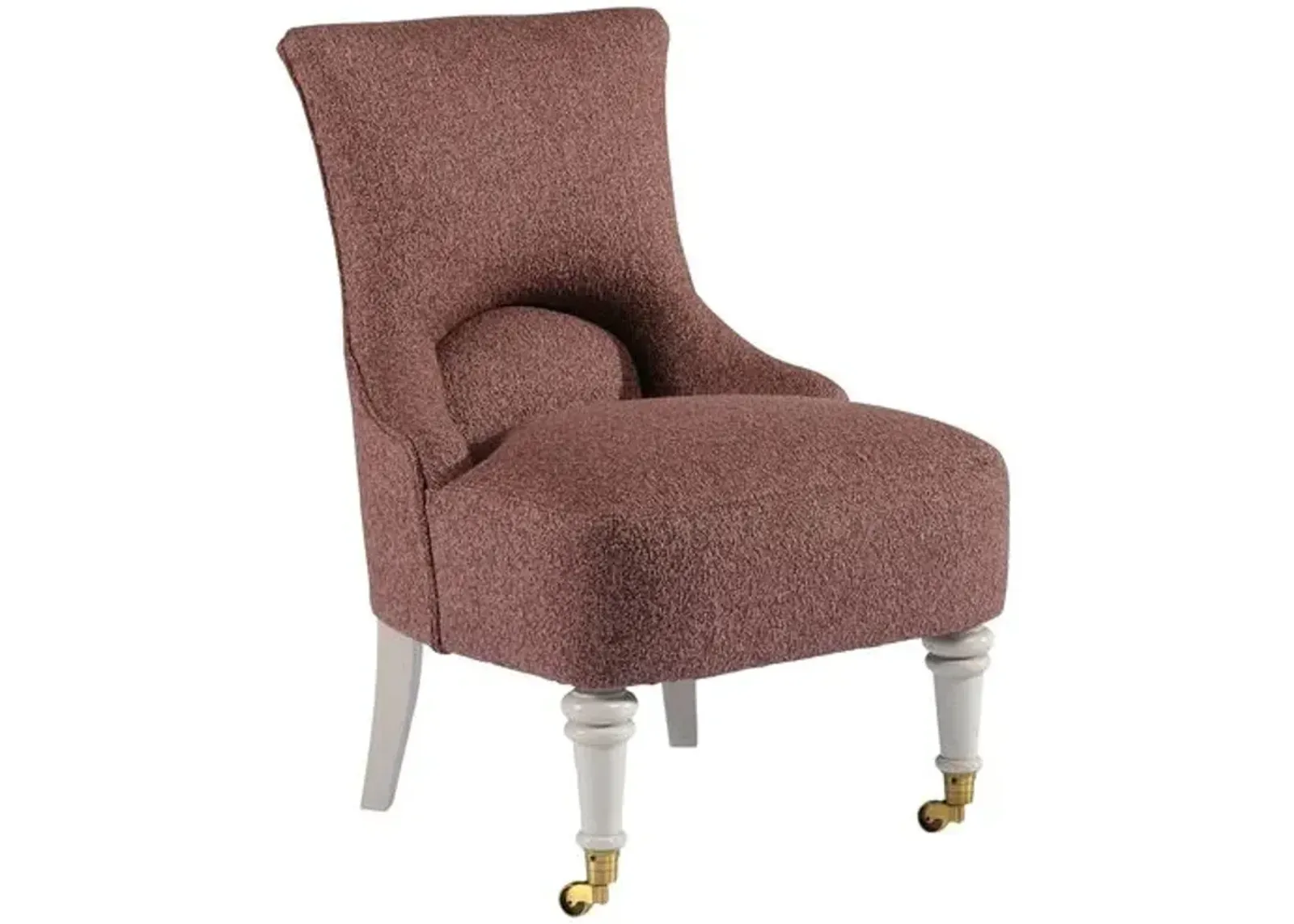 Mindy Accent Chair - Oxide Red, Comfortable, Durable