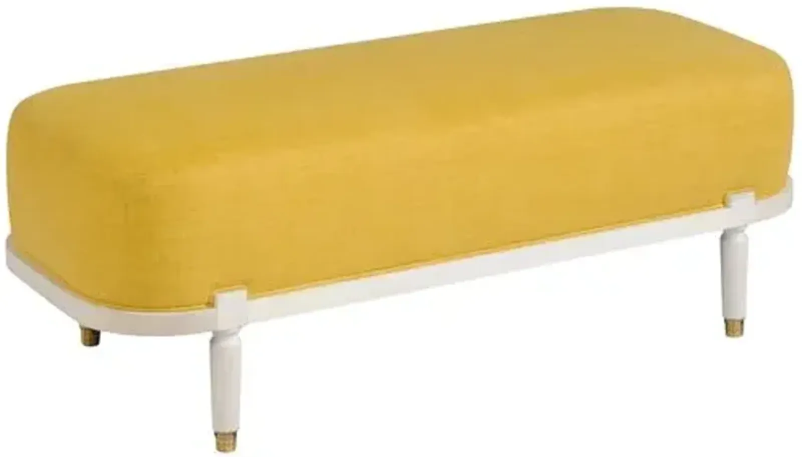 Kemper Bench - Cassidy Yolk - Yellow