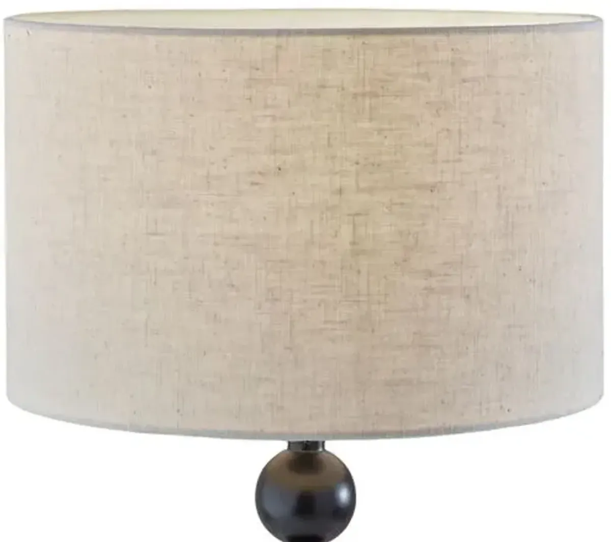 Nathan Wood Table Lamp - Black