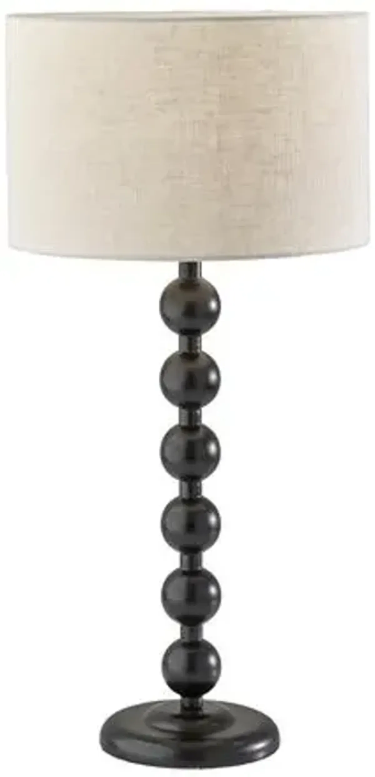 Nathan Wood Table Lamp - Black