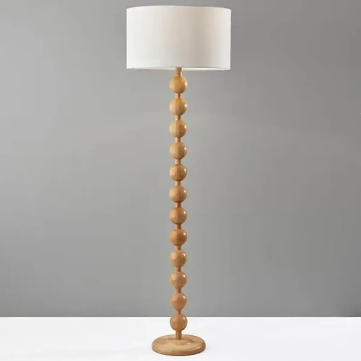 Nathan Wood Floor Lamp