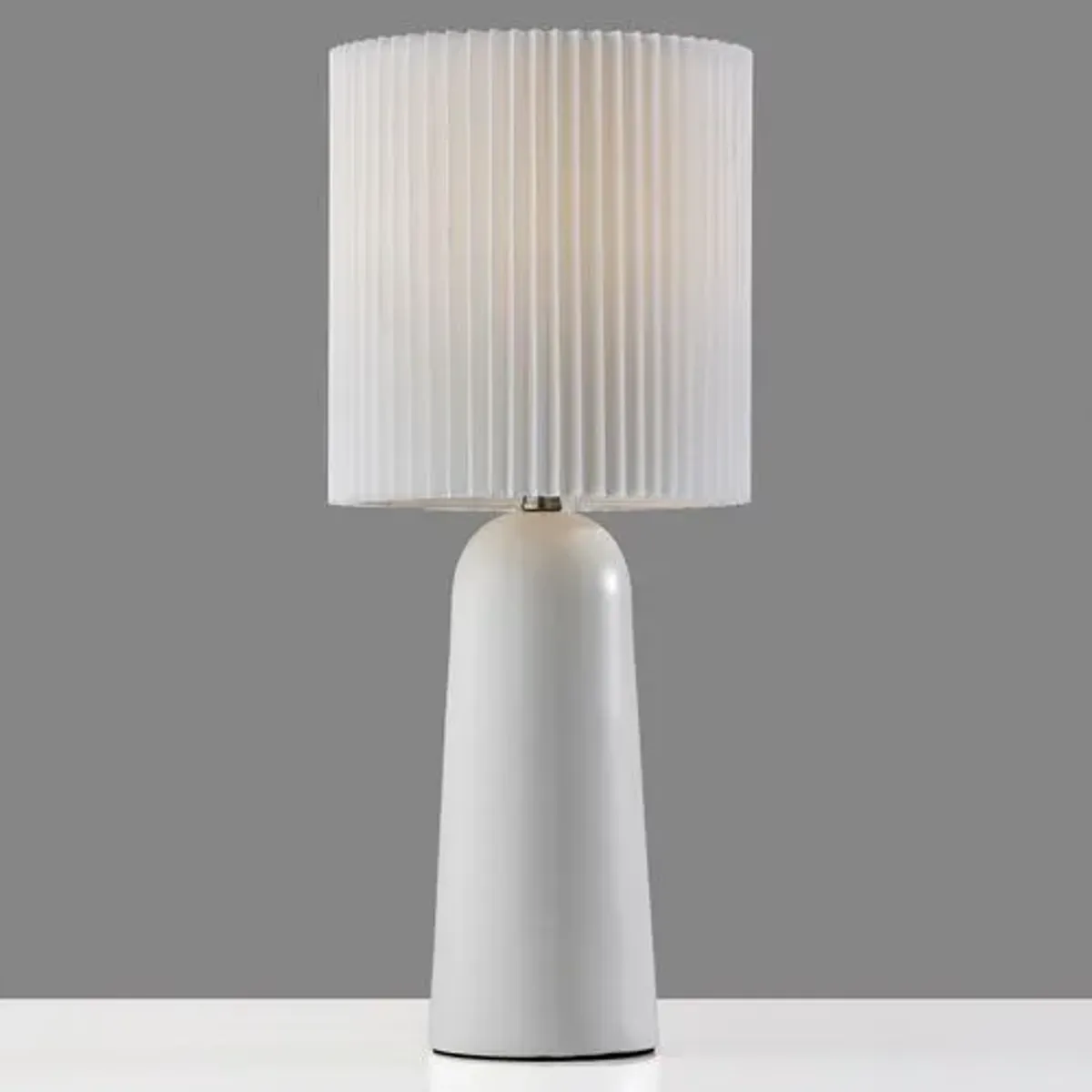 Michelle Ceramic Table Lamp - White