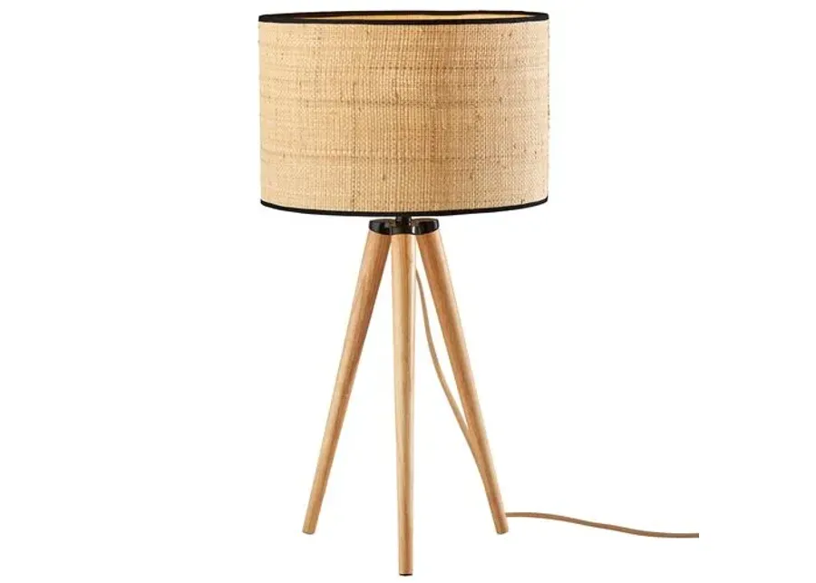 Walker Tripod Table Lamp - Beige