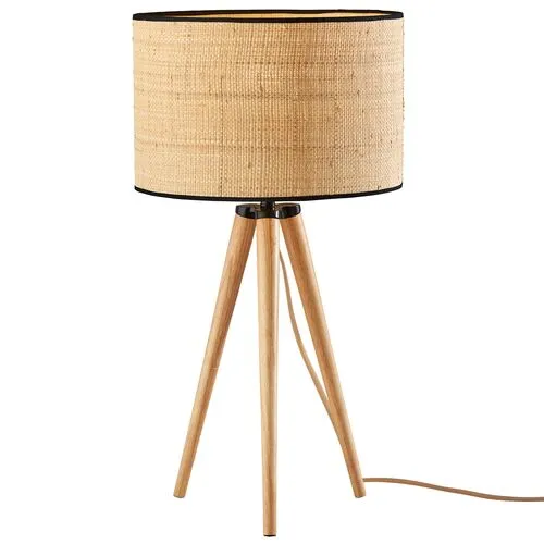 Walker Tripod Table Lamp - Beige